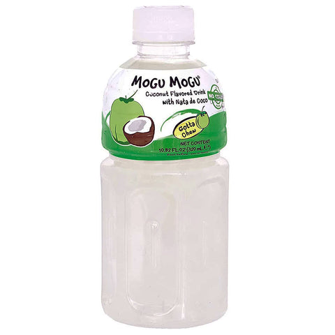 Mogu Mogu Coconut Flavoured Drink, coconut-flavoured drink with Nata de Coco 320ml
