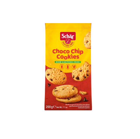 Schar Biscotti Choco Chip Cookies 200gr - Schar Choco Chip Cookies
