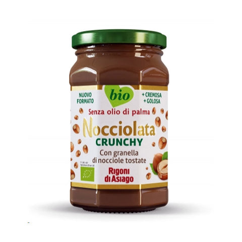 Rigoni di Asiago Nocciolata BIO Crunchy Hazelnut Spread Cream 250g