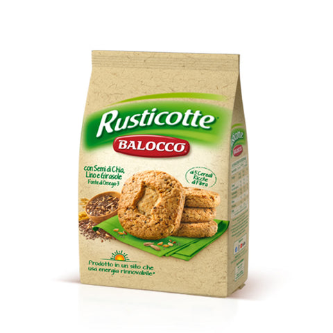 Balocco Rusticotte Integrali Italian wholemeal biscuits 700g