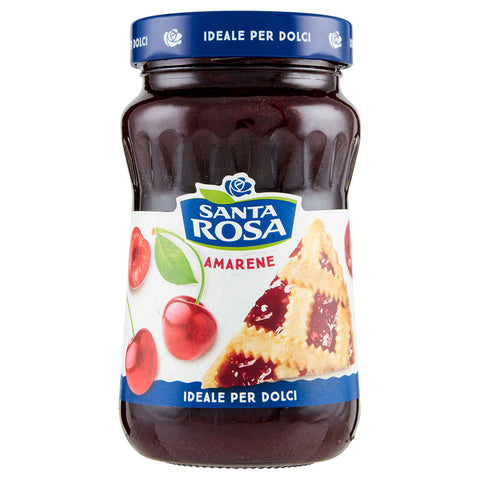 Santa Rosa Ciliegie Italian Sour Black Cherry Jam 600g