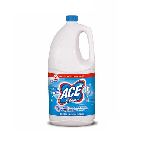 Ace Candeggina Classica Classic Bleach Disinfectants for Home and Laundry 3Lt - Italian Gourmet UK