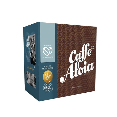 Aloia Coffee ALOIA CAFFE' Box 50 Cialde Miscela Tipico Napoletano Cialde ESE  Coffee pods 8009439111112