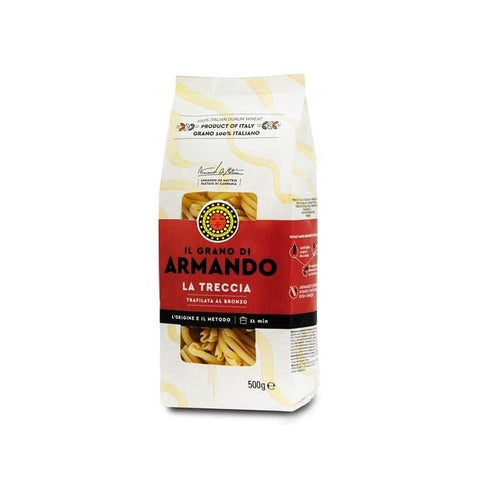 Armando la Treccia Italian pasta 500g - Italian Gourmet UK