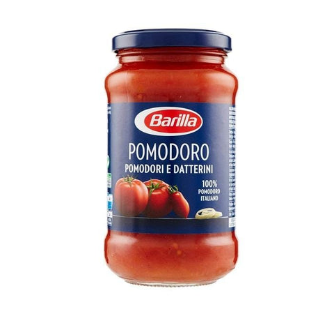 Barilla sugo al Pomodoro con datterini 400G - Italian Gourmet UK