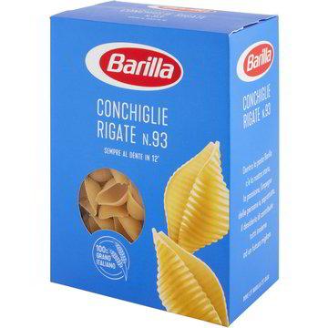 Barilla Conchiglie rigate Pasta (500g) - Italian Gourmet UK