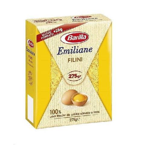 Barilla Emiliane Filini all'uovo Egg Pasta (275g) - Italian Gourmet UK