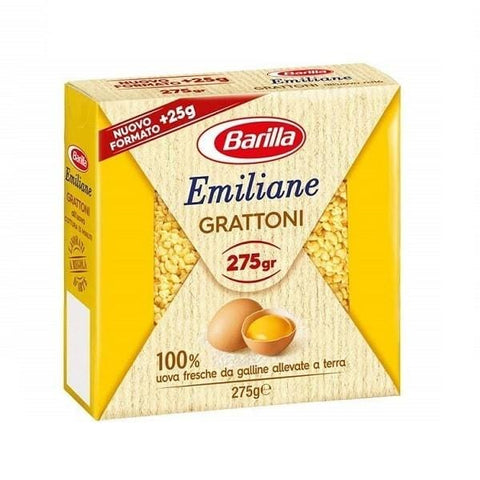 Barilla Emiliane Grattoni all'uovo Egg Pasta (275g) - Italian Gourmet UK