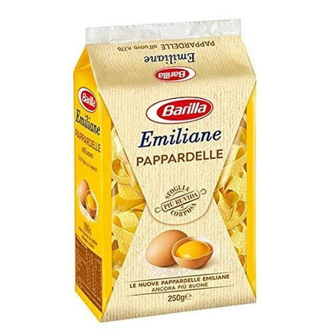Barilla Emiliane Pappardelle all'uovo Egg Pasta 250g - Italian Gourmet UK