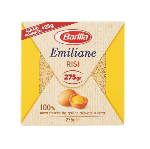 Barilla Emiliane Risi all’uovo EGG pasta 275g - Italian Gourmet UK