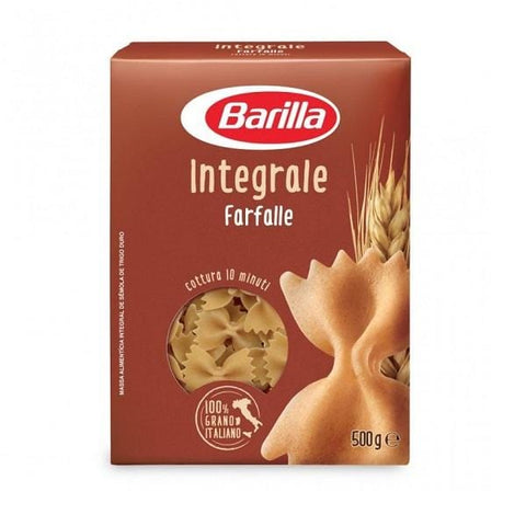 Barilla Farfalle Integrale Whole Wheat Italian Pasta (500g) - Italian Gourmet UK