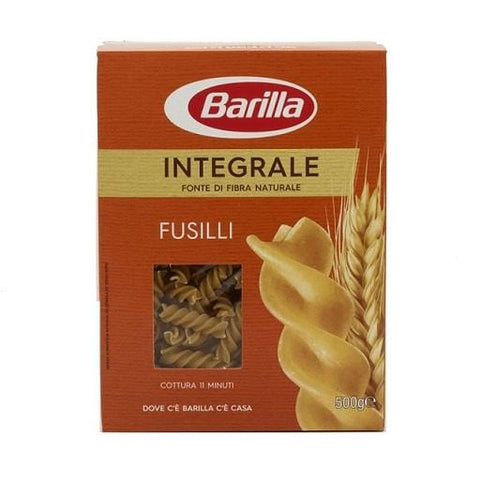 Barilla Fusilli Integrale Whole Wheat Italian Pasta (500g) - Italian Gourmet UK