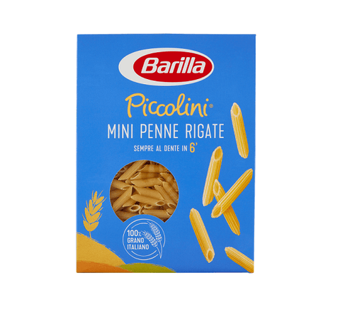 Barilla pasta Barilla I Piccolini Mini Penne Rigate Italian Pasta (500g) 8076809523844