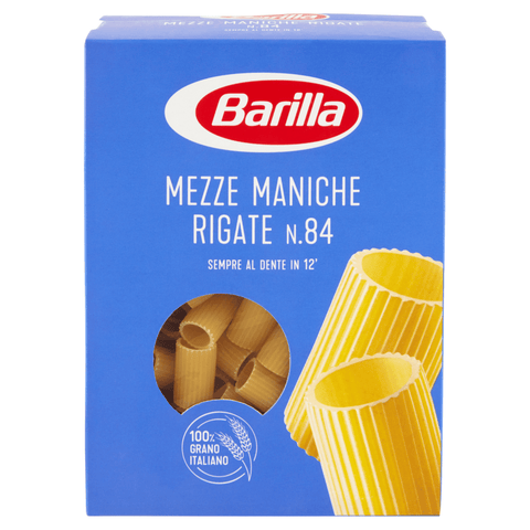 Barilla Pasta Barilla Mezze maniche rigate Pasta (500g) 8076802085844