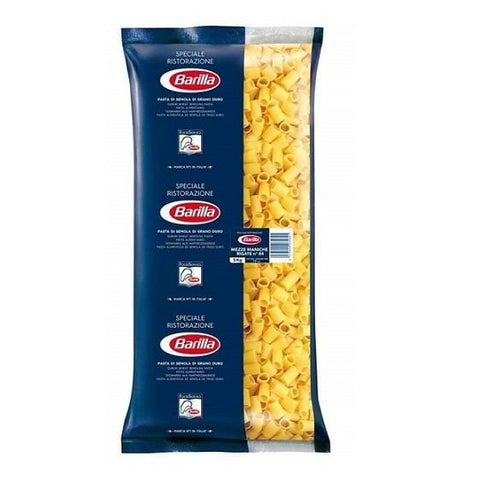 Barilla Mezze Maniche Rigate Pasta Speciale Ristorazione 5Kg - Italian Gourmet UK