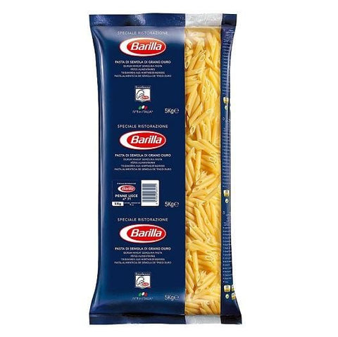 Barilla Penne Lisce Pasta Speciale Ristorazione 5Kg - Italian Gourmet UK