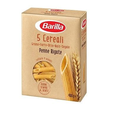 Barilla Penne rigate 5 cereali Italian pasta 5 cereals (400g) - Italian Gourmet UK