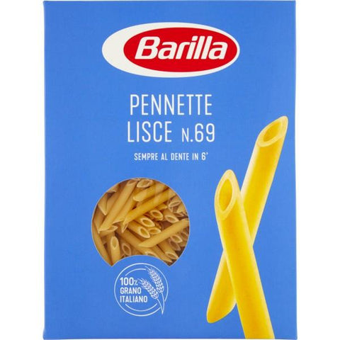 Barilla Pennette Lisce n ° 69 pasta 500g - Italian Gourmet UK