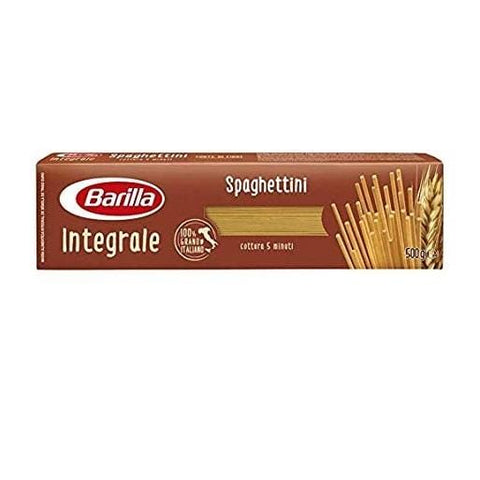 Barilla Spaghettini Integrale Whole Wheat Italian Pasta (500g) - Italian Gourmet UK