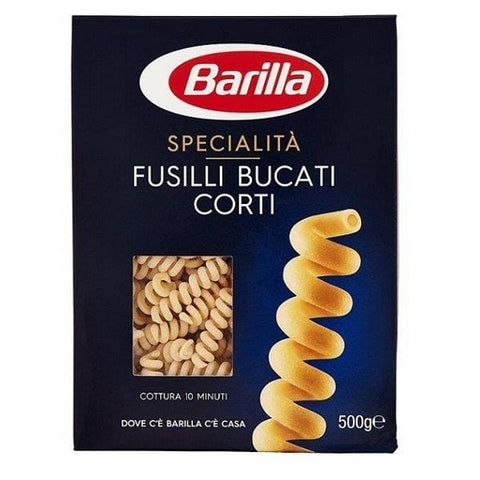 Barilla Specialità Fusilli Bucati corti Pasta (500g) - Italian Gourmet UK