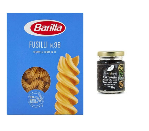 Barilla Pasta Test pack Barilla Fusilli Pasta & Black Truffle Sauce 11x500g