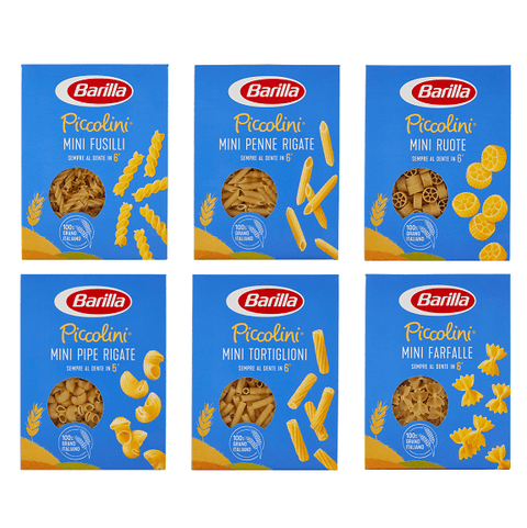Barilla pasta Test package Barilla I Piccolini Italian pasta (6x500g) 8076809523820