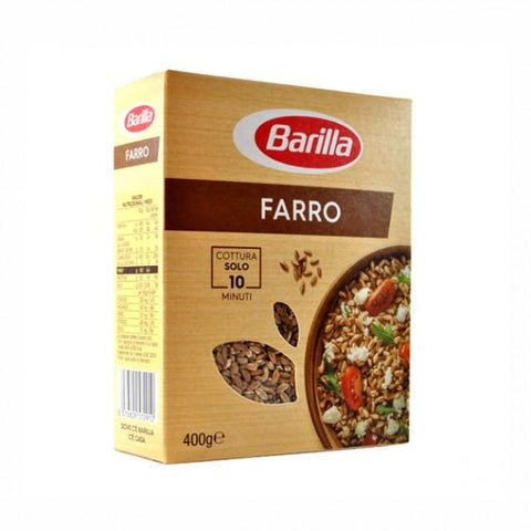 Barilla Farro Spelt Hulled Wheat 400G - Italian Gourmet UK