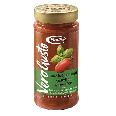 Barilla Tomato sauce Barilla Vero Gusto Datterini e Basilico Tomato Sauce with Datterini and Basil 300g