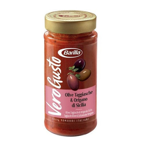 Barilla Tomato sauce Barilla Vero Gusto Olive e Oregano Tomato sauce with olives and oregano 300g