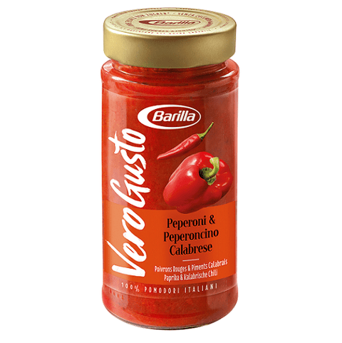 Barilla Tomato sauce Barilla Vero Gusto Peperoni e Peperoncino tomato sauce with pepperoni and chili 300g