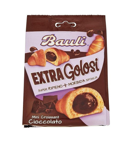 Bauli Extragolosi Mini Croissant with chocolate 75 gr - Italian Gourmet UK