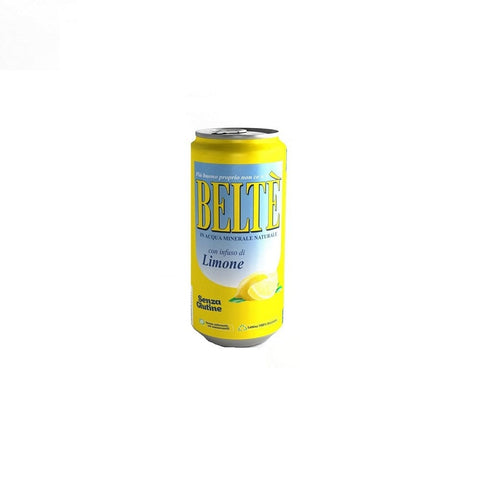 Beltè The al Limone Cold Lemon Tea Refreshing Cans 330ml Gluten Free - Italian Gourmet UK