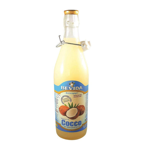 Bevida Sciroppo di Cocco Coconut Syrup Glass Bottle 1Lt - Italian Gourmet UK