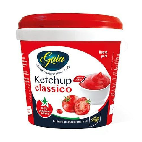 Biffi Gaia Salsa Ketchup Classico Sauce Bucket 5Kg - Italian Gourmet UK