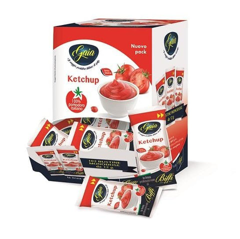 Biffi Gaia Ketchup 100 single-dose sachets - Italian Gourmet UK
