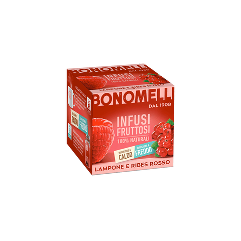 Bonomelli Herbal tea Bonomelli Infusi Fruttosi Lampone e ribes Raspberry and currant 10 filters