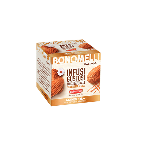 Bonomelli Herbal tea Bonomelli Infusi Gustosi Mandorla con caramello Almond with caramel10 filters