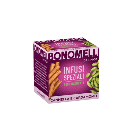 Bonomelli Herbal tea Bonomelli Infusi Speziali Cannella e cardamomo Cinnamon and Cardamom 10 filters