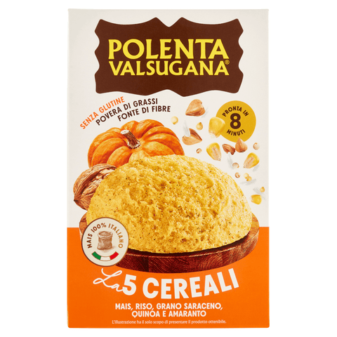 Bonomelli Polenta Polenta Valsugana 5 Cereali 375g 8001840288513