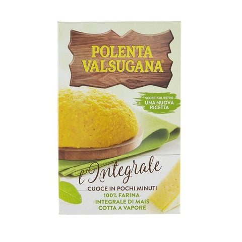 Polenta Valsugana integrale wholemeal 330g - Italian Gourmet UK