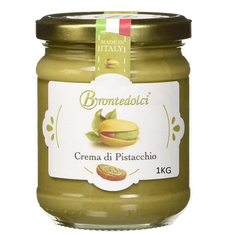 Brontedolci Pistachio sprad cream Brontedolci Crema al Pistacchio Pistachio Spread Cream 1Kg