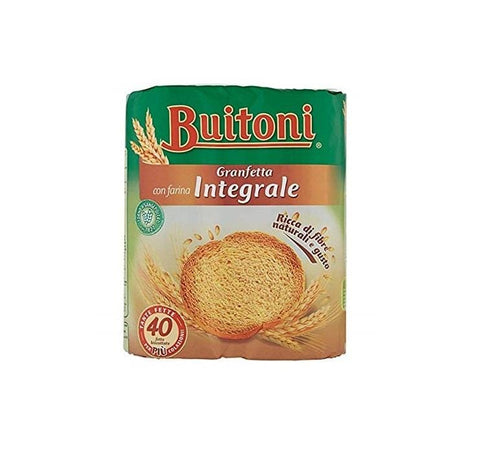 Buitoni Granfetta Integrale Fette Biscottate Whole Grain Rusks 300g - Italian Gourmet UK