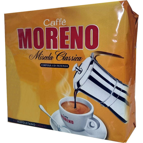 Caffè Moreno Coffee Caffè Moreno Miscela Classica Roasted and Ground Neapolitan Coffee for Moka 250g