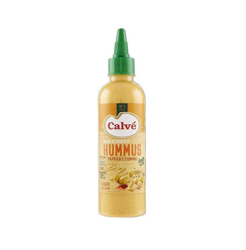 Calvé Salsa Hummus paprika and cumino squeeze sauce 219g - Italian Gourmet UK