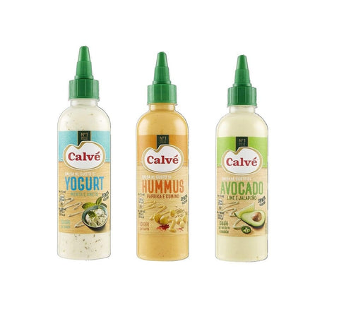 Test pack Calvé 3in1 Salsa Avocado & Hummus & Yogurt - Italian Gourmet UK