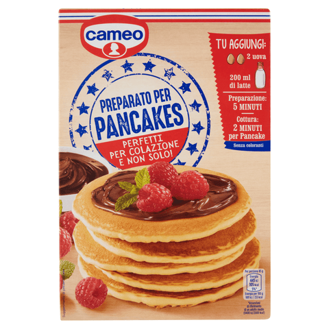 Cameo Cakes Cameo Praparato per Pancakes Mix for Pancakes 250g 8003000186806