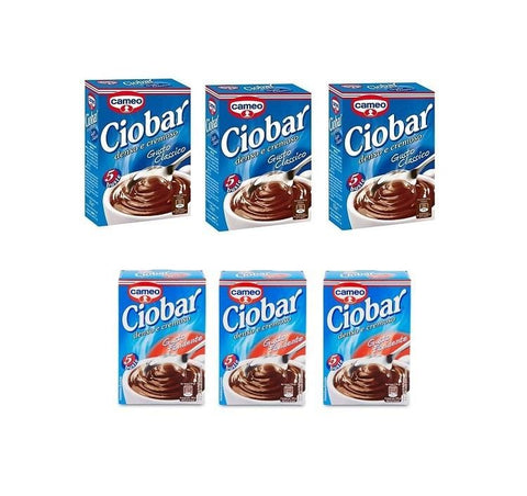 Test package Cameo Ciobar Classico & Dark hot chocolate 6x packs - Italian Gourmet UK