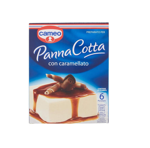 Cameo panna cotta con caramellato with caramel (3x packs) - Italian Gourmet UK