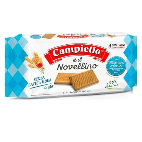 Campiello Novellino Light biscuits without milk & without eggs 350g - Italian Gourmet UK