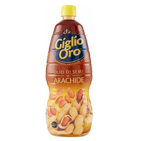 Carapelli Giglio Oro Peanut Oil 1Lt - Italian Gourmet UK